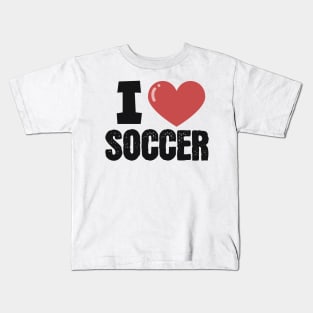 I love soccer Kids T-Shirt